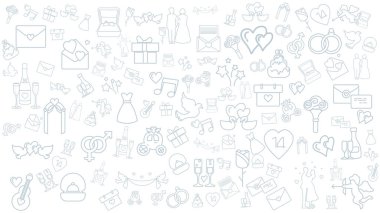 Aşk ikonu arkaplanı. aşk simgesi arkaplanı.