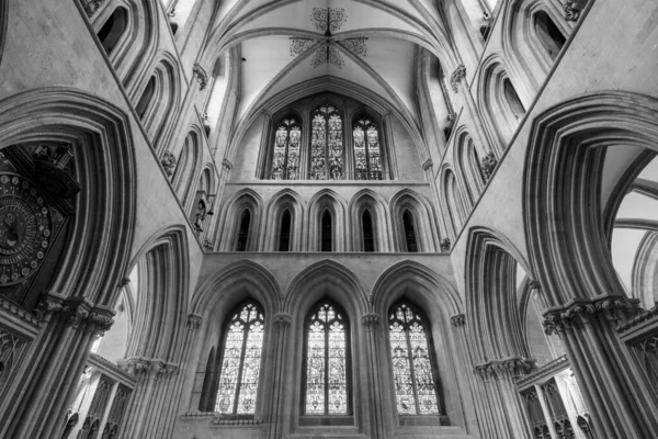 Pekala Somerset Birleşik Krallık Ekim 2021 Somerset Teki Wells Katedralinin — Stok fotoğraf