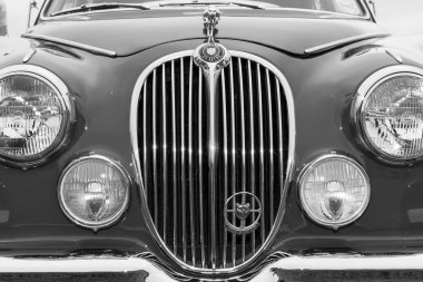 Honiton. Devon. Birleşik Krallık. 2 Temmuz 2021.A mark 2 Jaguar Devon ilçe gösterisinde sergileniyor.