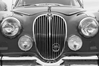 Honiton. Devon. Birleşik Krallık. 2 Temmuz 2021.A mark 2 Jaguar Devon ilçe gösterisinde sergileniyor.