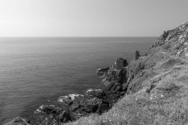 Cornwall 'daki Botallack madenindeki Crown Madenleri' nin motorları.