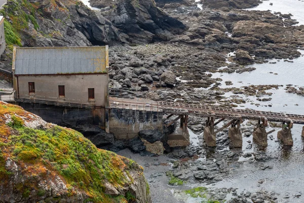 Old Lifeboat Station Lizard Point Cornwall — Stock Photo, Image