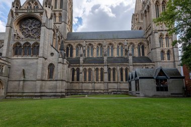 Truro.cornwall.United Kingdom.July 24th 2021.View of Truro cathedral in cornwall