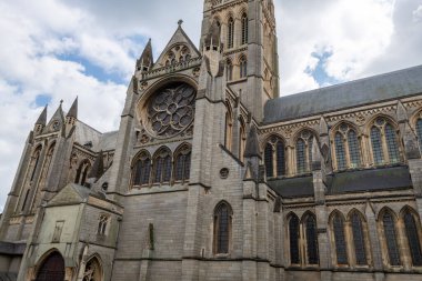 Truro.cornwall.United Kingdom.July 24th 2021.View of Truro cathedral in cornwall