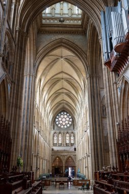 Truro.cornwall.United Kingdom.July 24th 2021.View of the inside of Truro cathedral in Cornwall