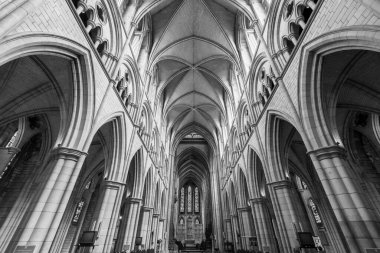 Truro.cornwall.United Kingdom.July 24th 2021.View of the inside of Truro cathedral in Cornwall