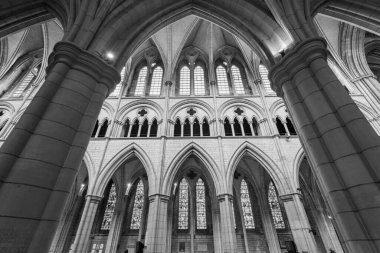 Truro.cornwall.United Kingdom.July 24th 2021.View of the inside of Truro cathedral in Cornwall