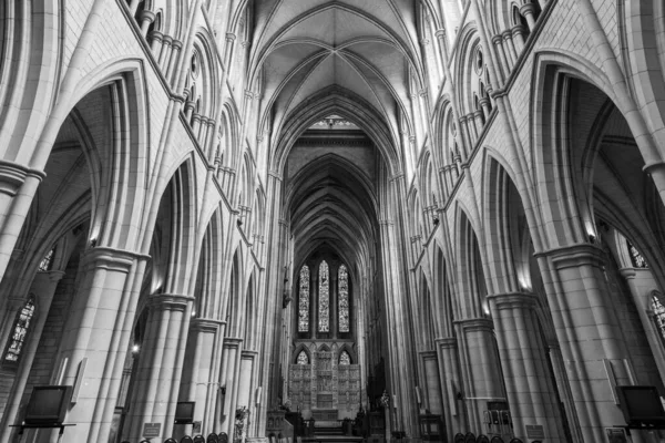 Truro Cornwall United Kingdom July 24Th 2021 View Truro Cathedral — Fotografia de Stock