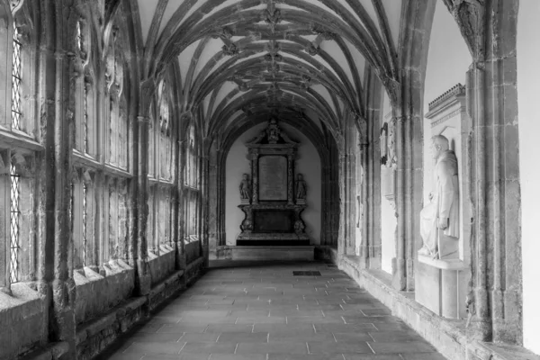 Wells Somerset United Kingdom December 30Th 2021 View Cloisters Wells — 图库照片