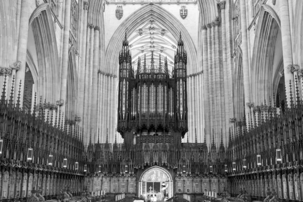 York Yorkshire Vereinigtes Königreich Februar 2022 Blick Auf Den Torbogen — Stockfoto