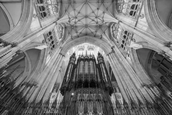 York Yorkshire United Kingdom February 2022 View Quire York Minster — стоковое фото