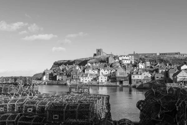 Paisagem Foto Whitby North Yorkshire — Fotografia de Stock