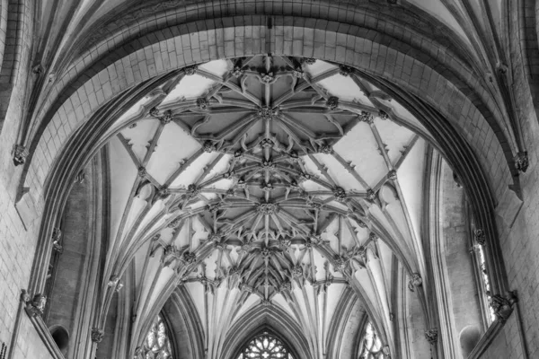 Tewkesbury Gloucestershire United Kingdom June 2Nd 2022 View Ceiling Quire — Stock Photo, Image