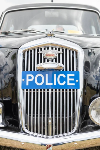 West Bay Dorset United Kingdom Июня 2022 Старинный Полицейский Автомобиль — стоковое фото