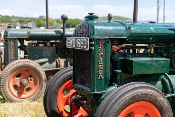 West Bay Dorset United Kingdom June 12Th 2022 Fordson Model — Stockfoto