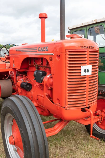 Ilminster Somerset United Kingdom Srpna 2022 Obnovený Případ Traktor Vystaven — Stock fotografie