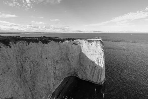 Пейзажное Фото Old Harry Rocks Дорсете — стоковое фото