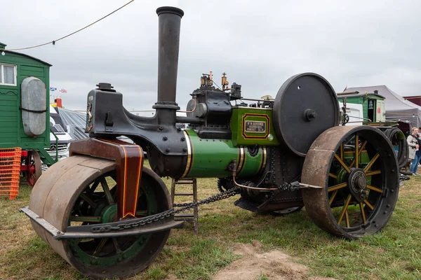 Tarrant Hinton Dorset Birleşik Krallık Ağustos 2022 Aveling Porter Buhar — Stok fotoğraf