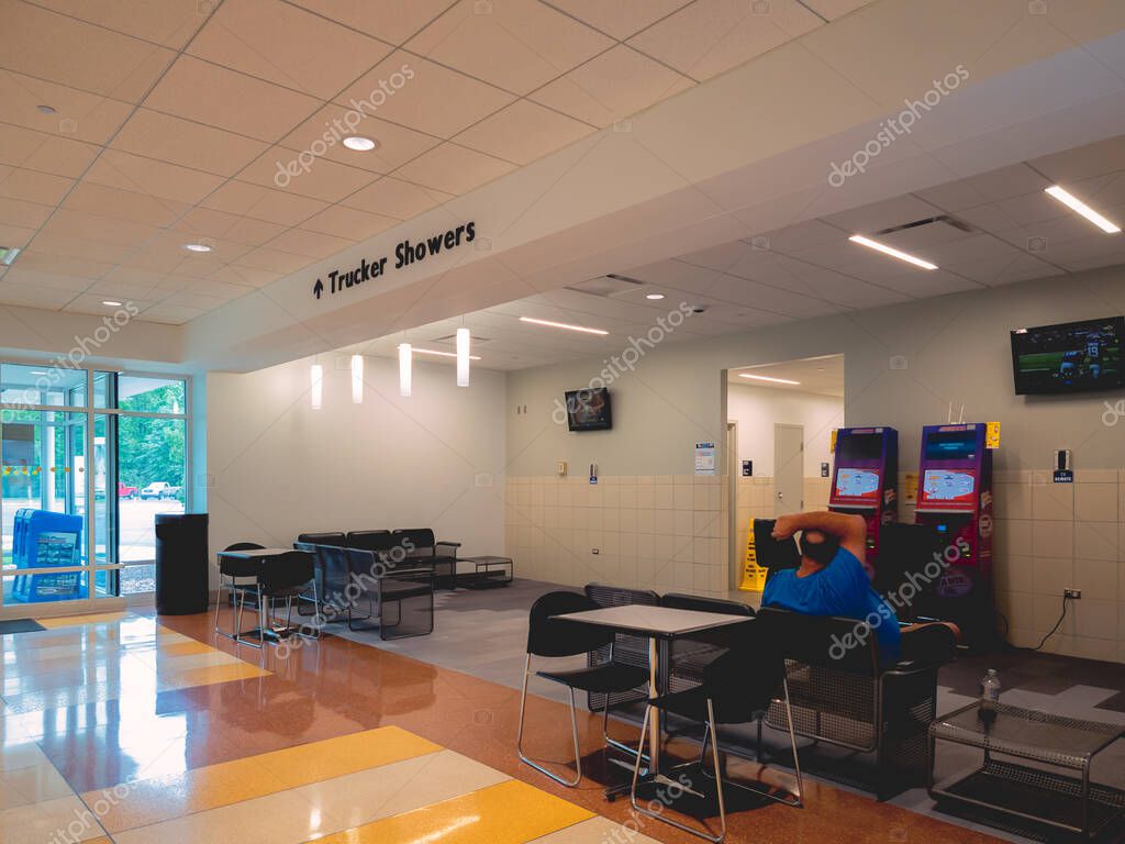 Ohio Turnpike, Génova, Ohio 11 / 09 / 2022 Paisaje Vista de cerca