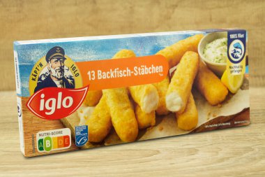 Kaept 'n Iglo Backfischstaebchen fırında balık
