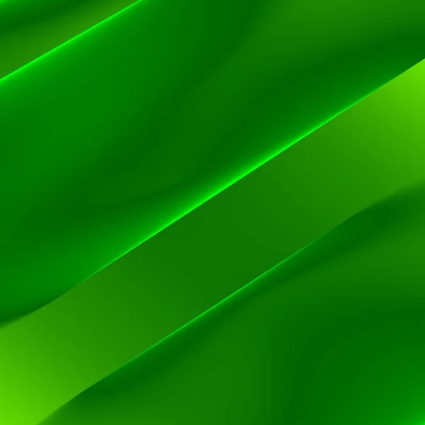 Abstract Achtergrond Groen Geel Goud Licht Donkere Golven Lijnen — Stockfoto