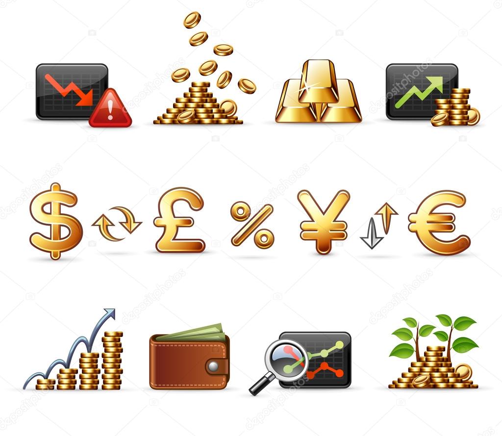 Finance, Money and Economy - Harmony Icon Set 05