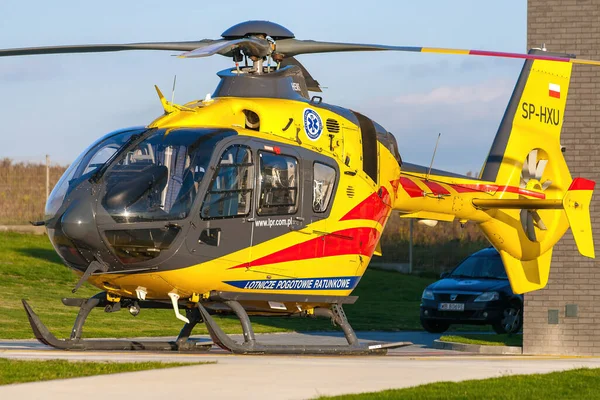 Swidnik Lublin Poland 2019 Poland Medical Air Rescue Hxu Eurocopter — 스톡 사진