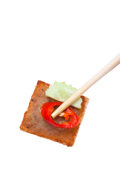 Minced pork toast — Stock Photo, Image