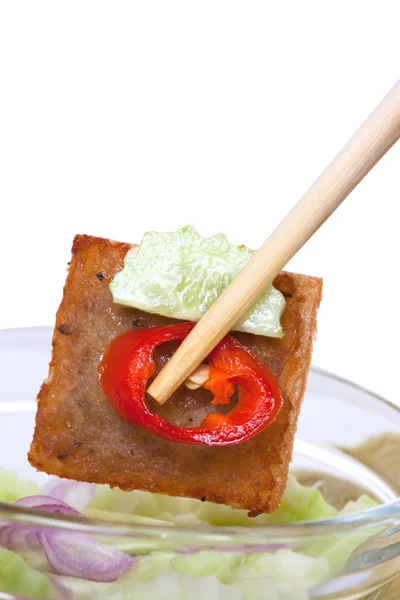 Tostadas de cerdo picado — Foto de Stock