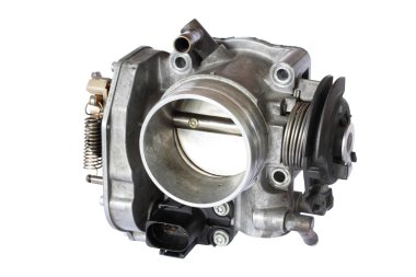 Beyaz arka plan üzerinde izole karbüratör