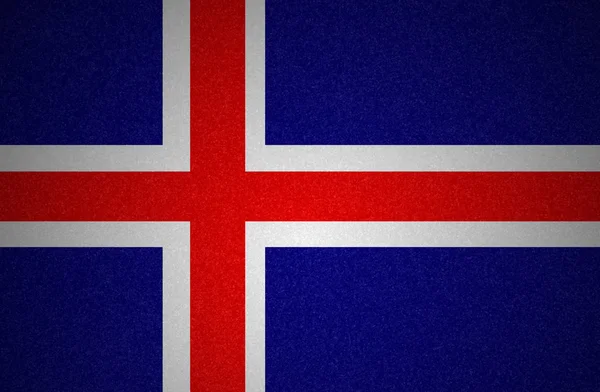 Grunge flag series - Islande — Photo