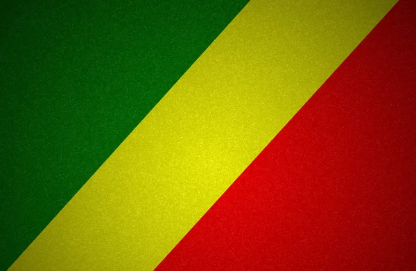 Série de bandeira Grunge - Congo — Fotografia de Stock