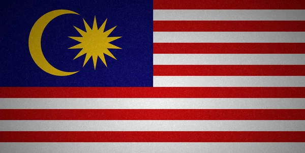 Grunge série drapeau - Malaisie — Photo