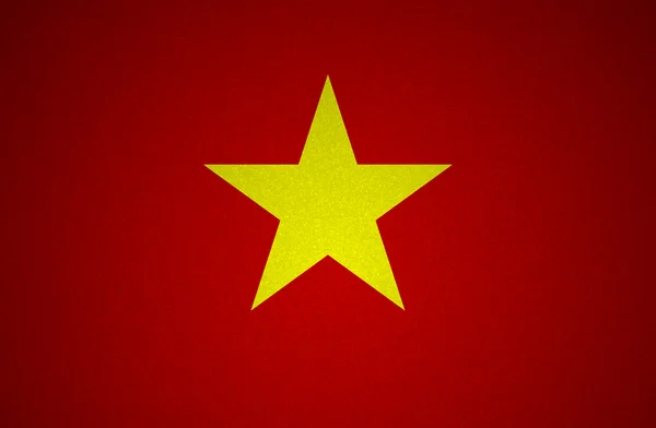 Grunge flagga serien - vietnam — Stockfoto