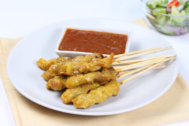 Fıstık soslu Pork Satay