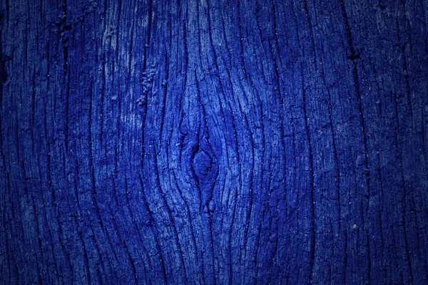 Oude hout achtergrond textuur - blauwe kleur — Stockfoto