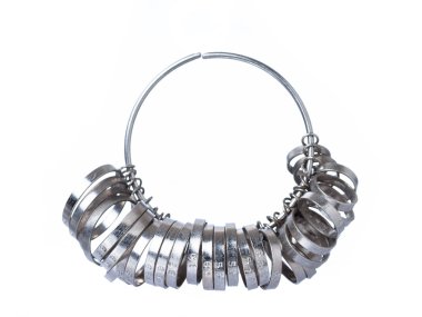 Kuyumcu parmak boyutlandırma araçlarını.