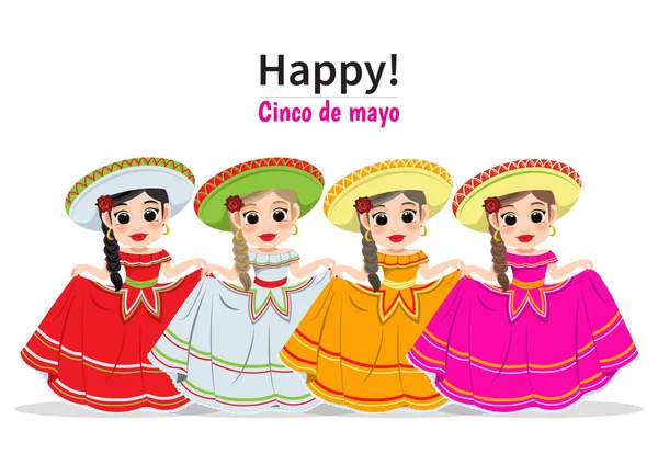 Cinco Mayo Mayo Fiesta Federal México Cinco Mayo Banner Diseño — Archivo Imágenes Vectoriales