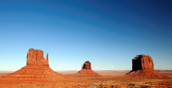 Mittens of the monument valley — Stock Photo, Image