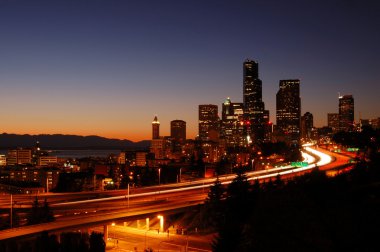 Cityscape ve otoyollar