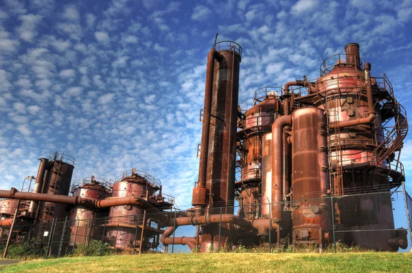 Industria del gas — Foto Stock