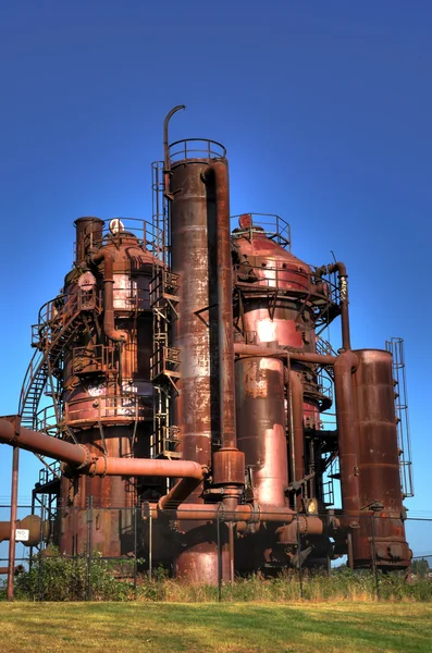 Gas plant unit — Stok fotoğraf