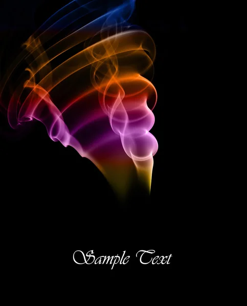 Colored smoke abstract — Stock Photo, Image