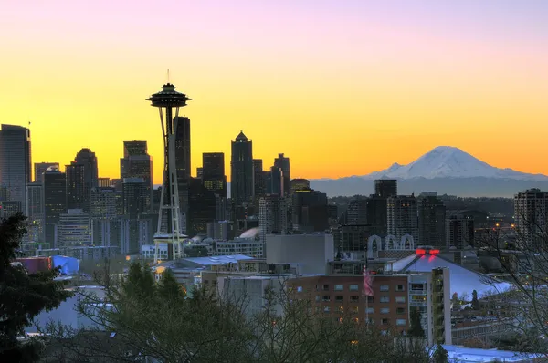 Buenos días Seattle — Foto de Stock