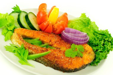 lezzetli balık kızartma