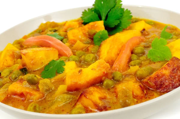 Vegetarisches Curry Stockbild