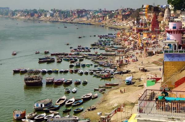 Varanasi staden — Stockfoto