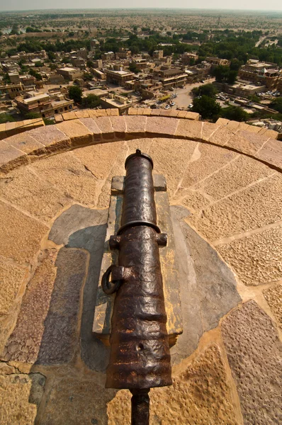 Jaisalmer forte canhão — Fotografia de Stock