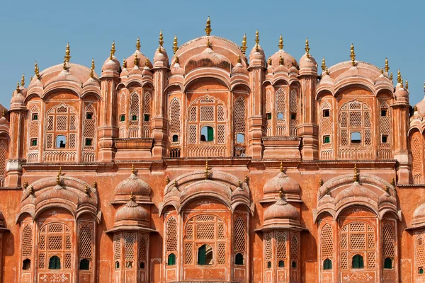 Primo piano dell'architettura Hawa Mahal — Foto Stock