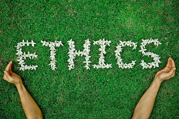 Ética, csr, responsabilidade social corporativa — Fotografia de Stock